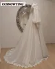 Fashion Chiffon Appliques Muslim Wedding Dresses Long Sleeve High Neck Islamic Bridal Gown Arabic Dubai Vestidos De Novia 4