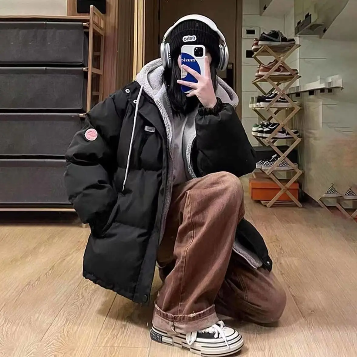 Рисунок 5 - Женское хлопковое пальто средней длины