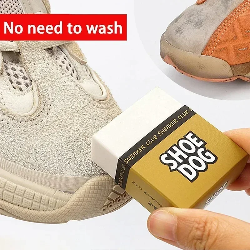 Rubber Shoe Eraser Brush Multi-Surface Stain Remover for Sneakers Suede Leather Dry Cleaning Non-Scratch Portable Household Tool