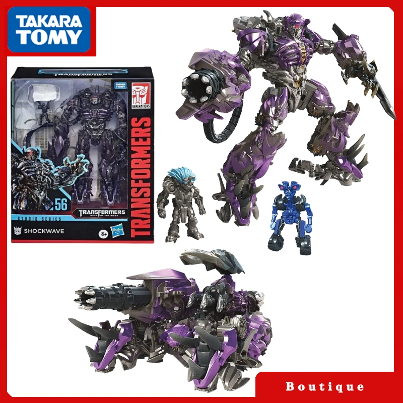 

In Stock Transformers Toys Studio Series SS56 Leader Class Shockwave Action Figures Car Kids Gifts Classic Hobbies Collectible