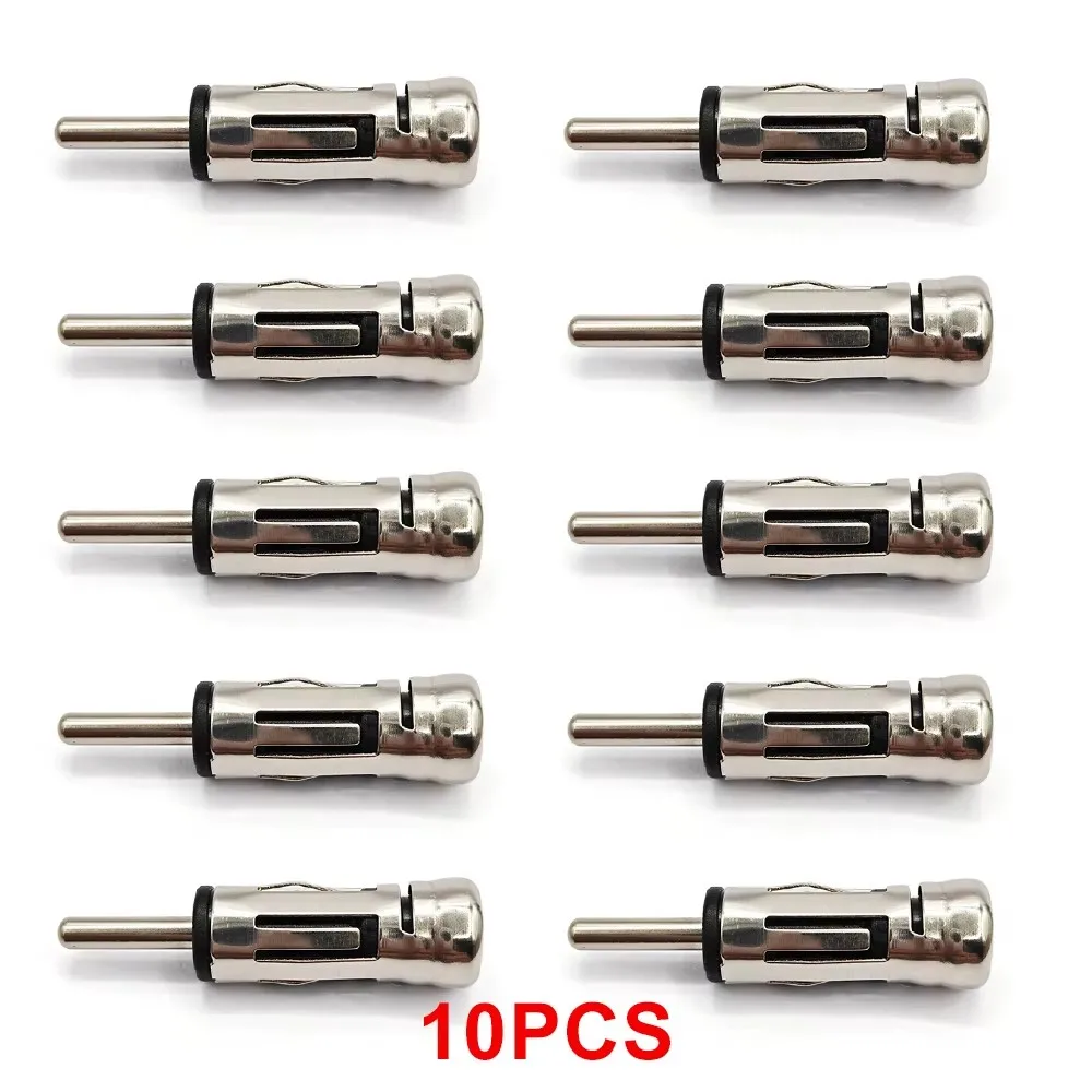 1PCS 자동차 라디오 스테레오 오토라디오 액세서리 차량용 라디오 스테레오 ISO-DIN 안테나 마스트 어댑터 커넥터 플러그