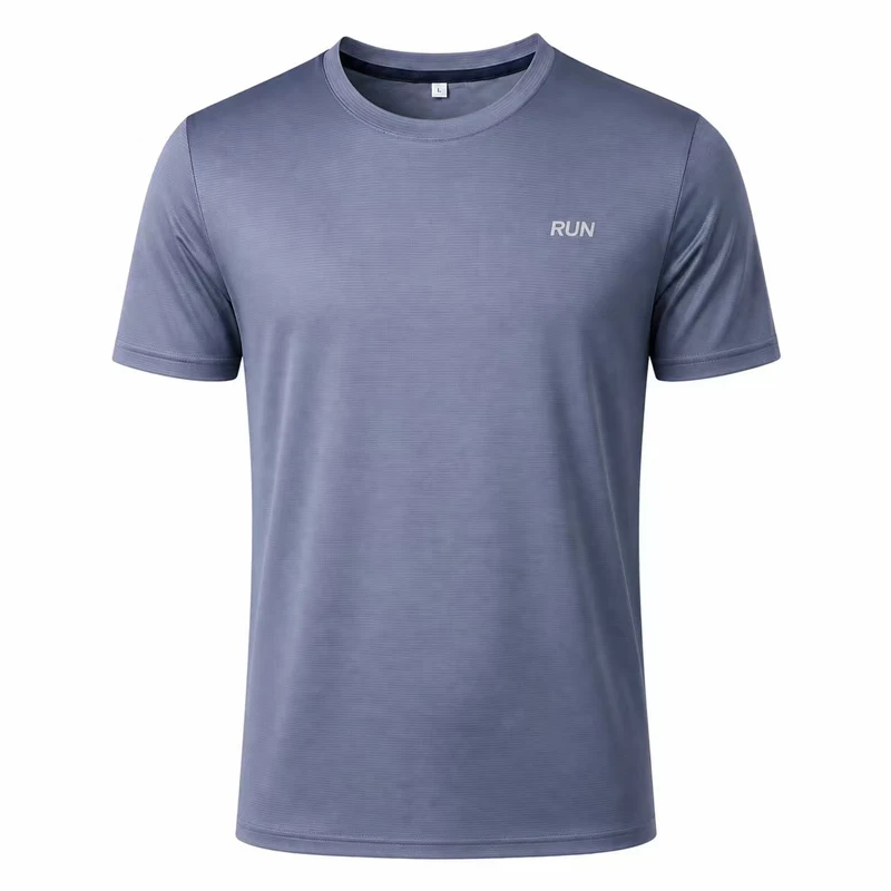 Men's Multicolor Quick Dry Short Sleeve Gym & Fitness T-Shirt