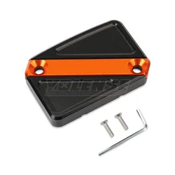 Motorcycle CNC Front Brake Fluid Reservoir Cap Cylinder Cover (Black - DUKE)