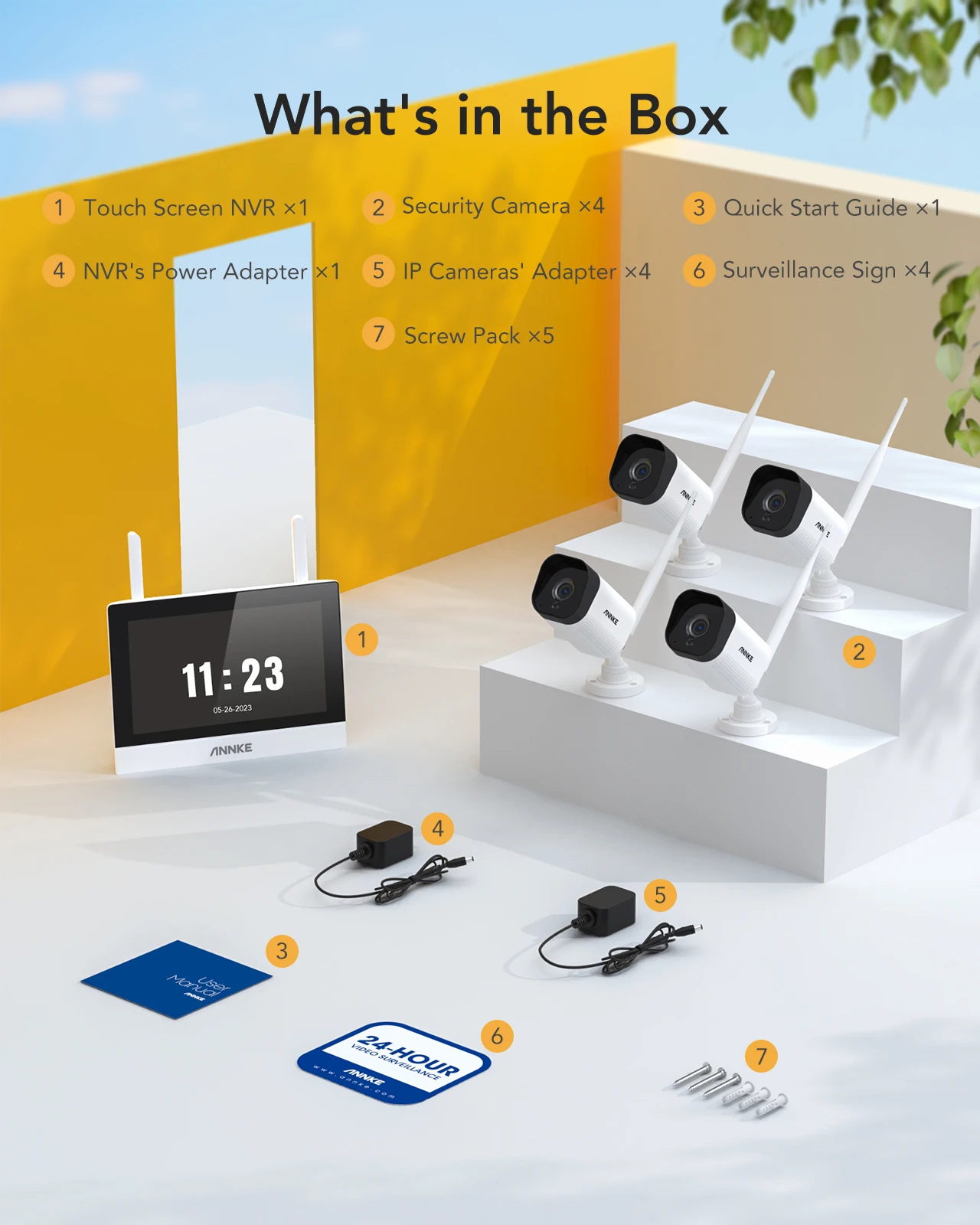 Weatherproof indoor and outdoor camera