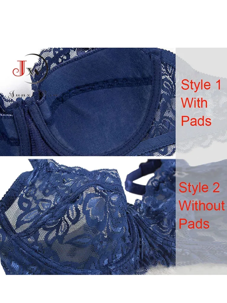 Summer Push Up Bra Breathable Lace Bras Sexy Underwear For Women Bralette Lingerie Intimates ropa interior femenina 3