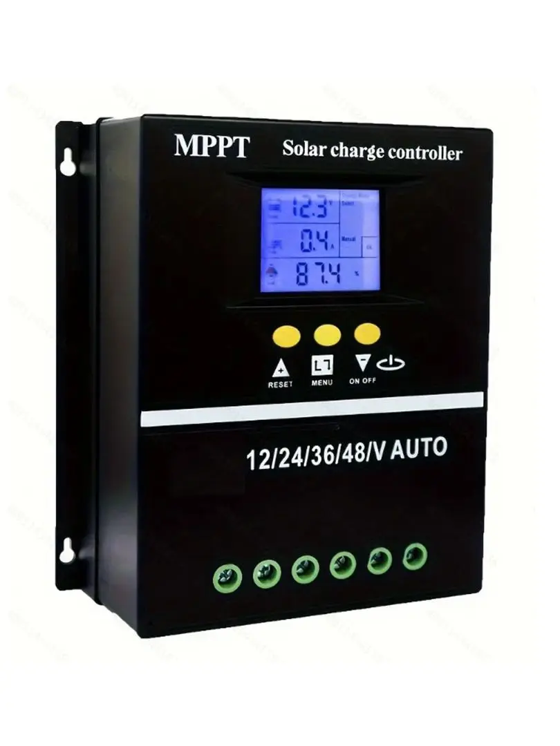 12V 24V 36V 48V Solar Controller 60A 70A 80A Equipped With High-definition Displ