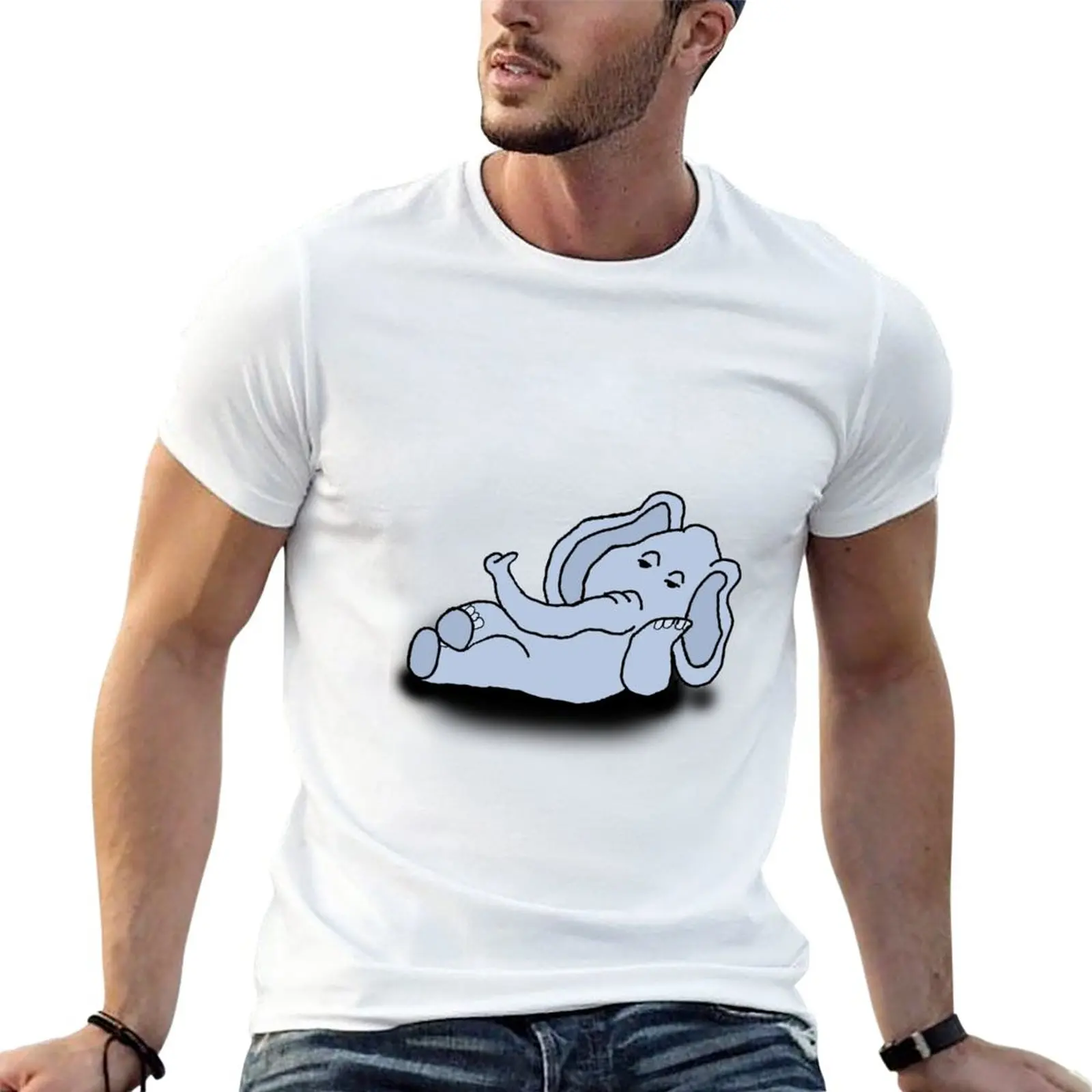 

Dozing Elephant T-Shirt graphics sublime plain t shirts men