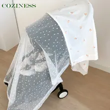 

Baby Stroller Sun Protection Cloth Trolley Windproof Anti Mosquito Breathable Shade Cover Newborn Cart Outdoor New Accessories