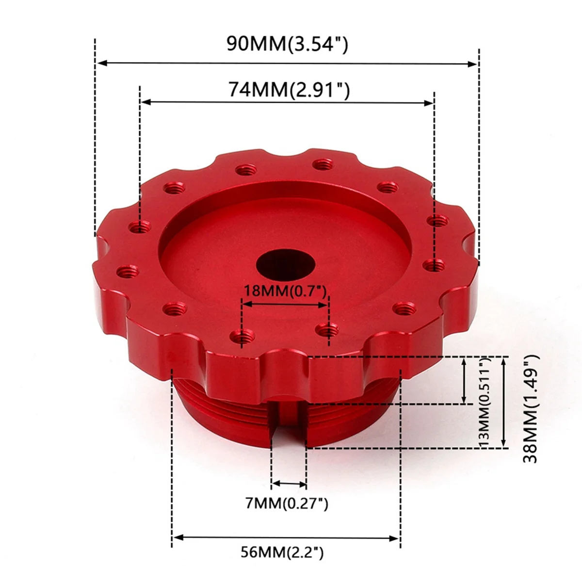 Aluminum Alloy Adapter for Game Steering Wheel PXN V10 for Laishida PXNV10 Base Modification Connection Accessories A