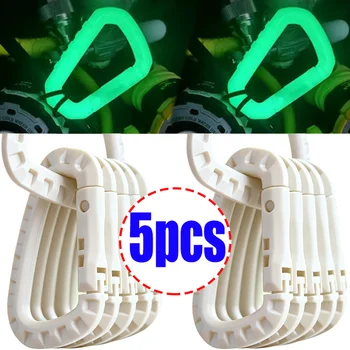 Glow-in-Dark D Carabiner Clip 1