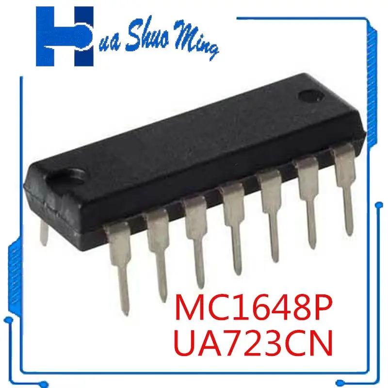 

20Pcs/Lot MC1648P MC1648 1648P UA723CN UC723L UA723 723CN DIP14