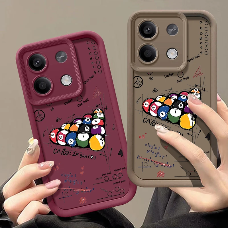 Billiards Printed Soft TPU Phone Case