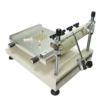 ZB3040H PCB Cjip Stencils Printer Manual Silkscreen Glue Printing Machine 300x400mm Working Size for PCB Solder Paste Printing 2