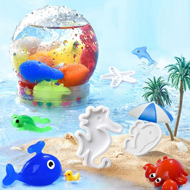 DIY Fairy Magic Water Elf Ocean Mold Companion 3D Handmade Kits Aqua Fairy Gel Toy Set kids craft toys For Kids