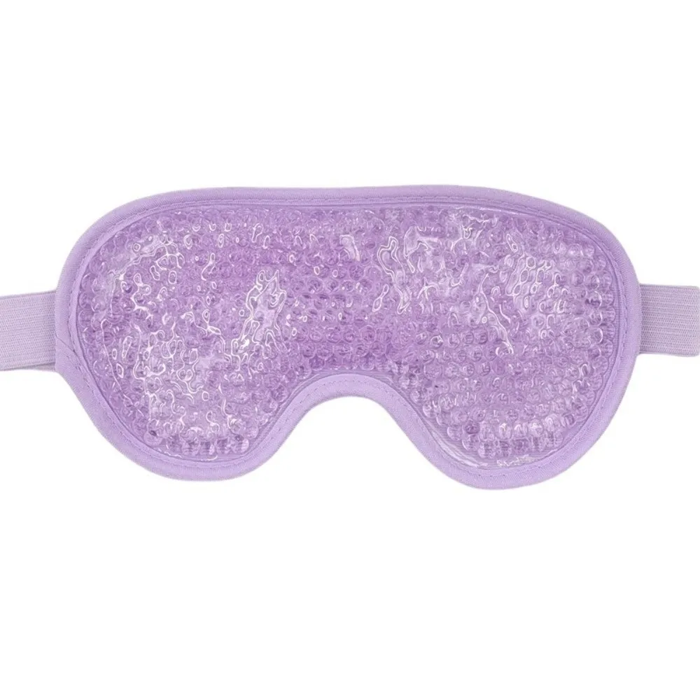 Portable Reusable Gel Eye Mask Soft Compressed Soothing Dual Use Hot Cooling Eye Mask Sleeping Eye Masks Puffy Eyes