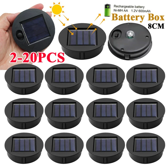 lommetørklæde delikat civilisation 2-20pcs Led Solar Lights Replacement Top 8cm Solar Lantern Parts Solar  Panel Powered Lantern Lid Lights For Outdoor Pathway Yard - Solar Lamps -  AliExpress