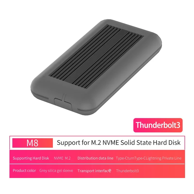 CŸ PCIE NVME M2 SSD ̽, Ʈ HDD Ŭ, SATA USB ˷̴ ֽ, 40 gb/s