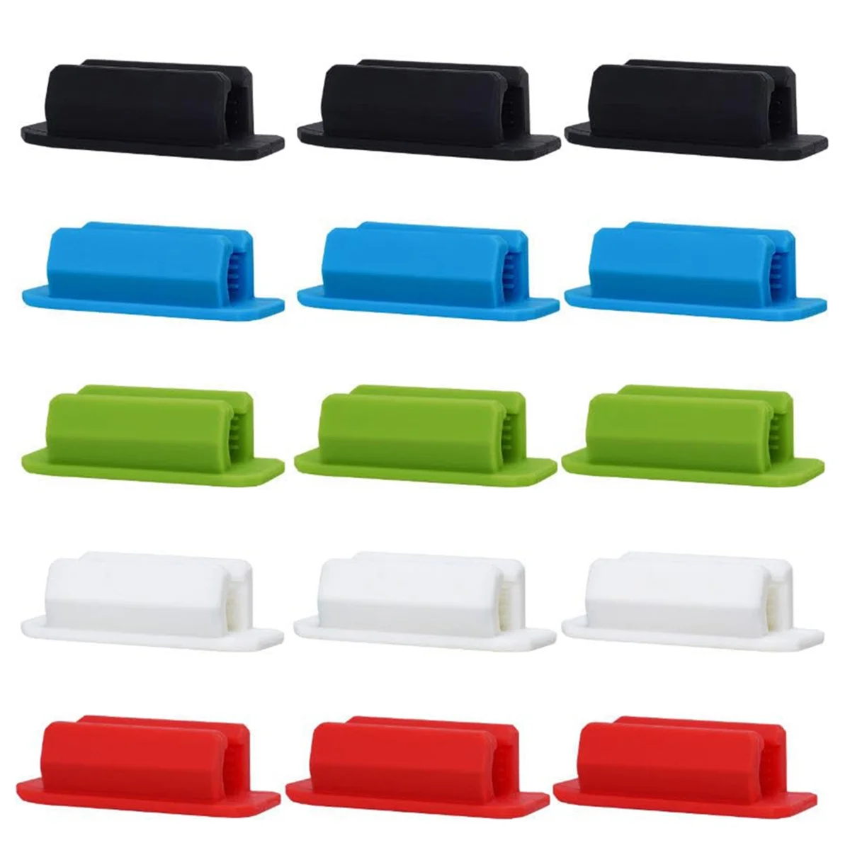 

15Pcs Adhesive Silicone Pen Holder for Desk, Pencil Holder, Marker Holder,Pen Holder Set Teacher Supplies
