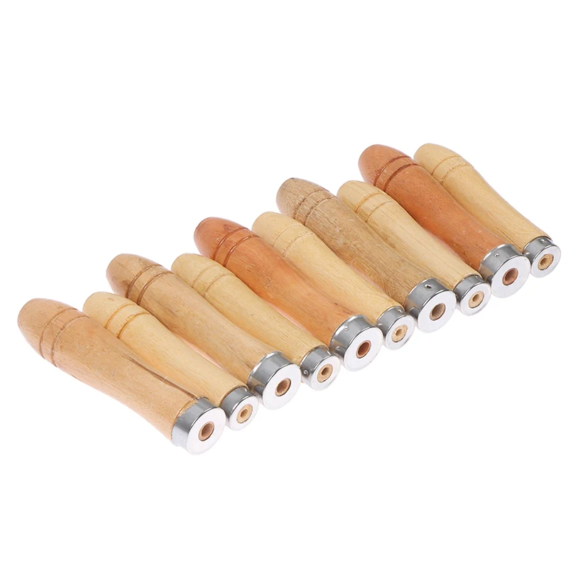 Wooden File Handle 5Pcs/set 9/11cm Wood Rasp Woodworking Polishing Rust Proof Filing Tools Replacement