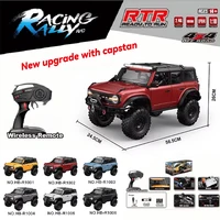 HB R1001 R1002 New Upgraded Bronc 1/10 4WD RTR RC Electric Winch Differential Lock Climbing Off-Road Vehicle Model Adult toys 1