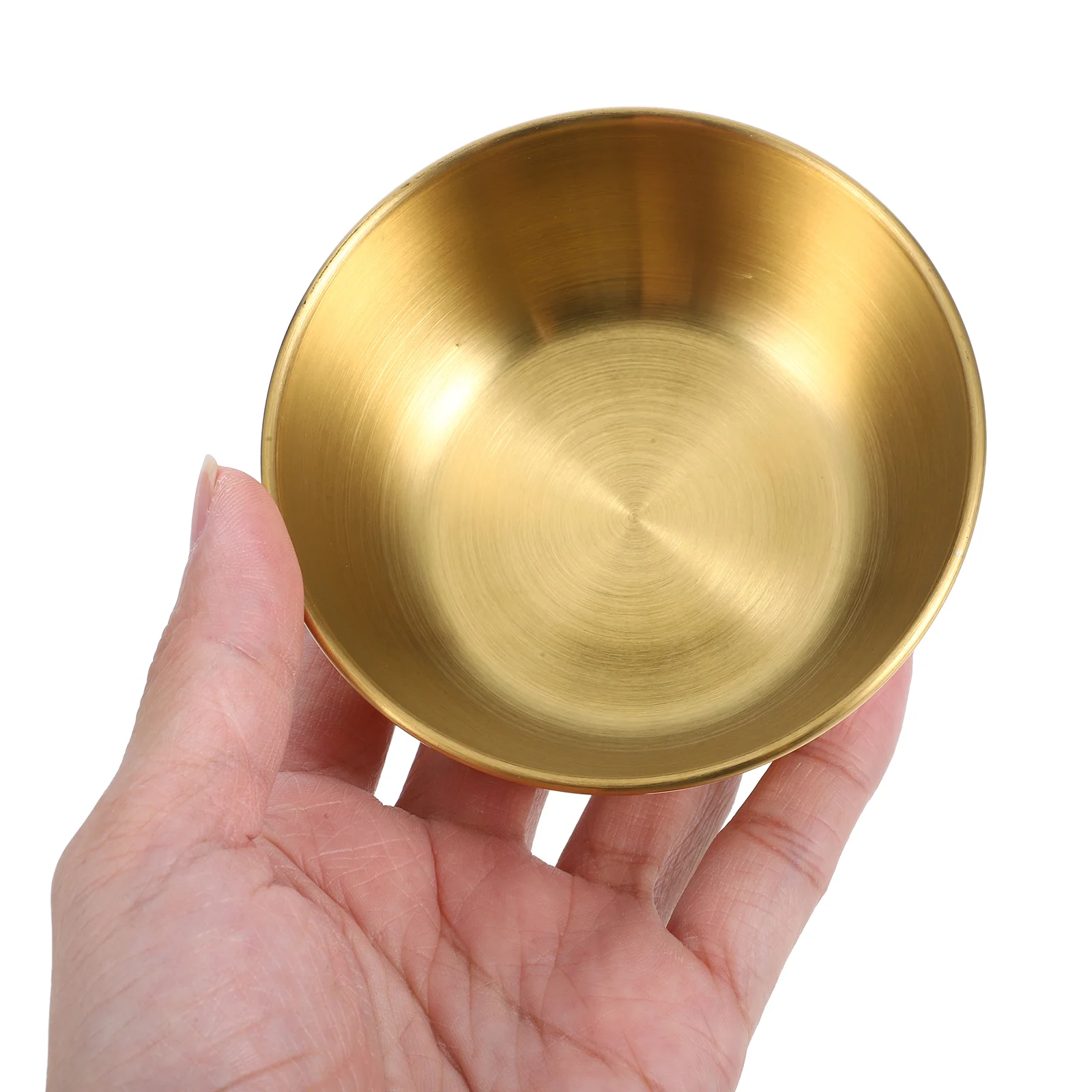 Stainless Steel Dipping Dish Sauce Cups Bowls Pinch Ramekins Individual Saucers Condiment Metal Versatile Soy Sauce Sushi