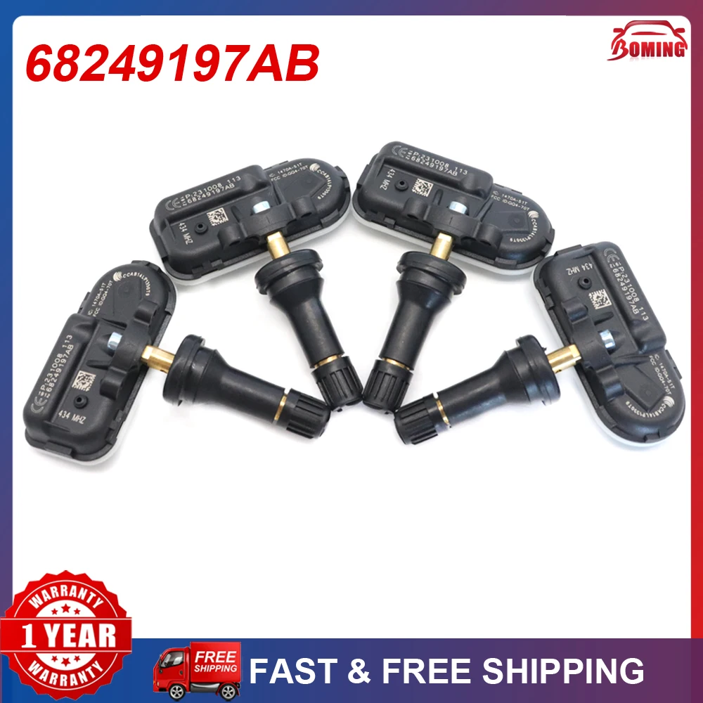 

Датчик давления в шинах для Jeep Cherokee Ram 1500 2500 3500 2014-2016 434 МГц 68249197AA