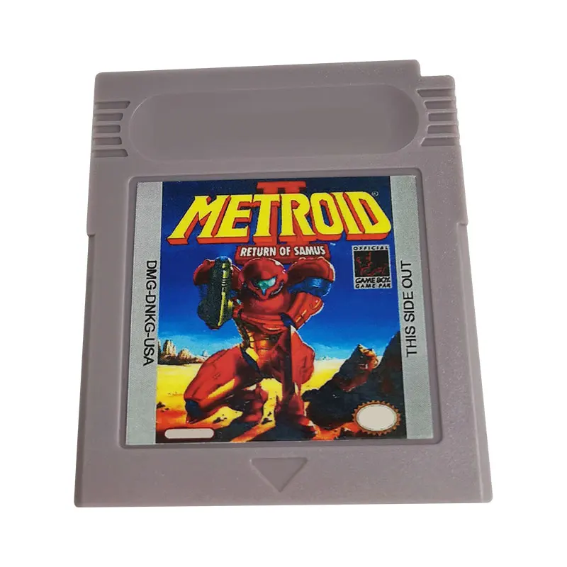 Game Cartridge Card Metroid 2 GB GB SP/NDS//3DS Consoles 32 Bit Video Games English Language Version game card video game cartridge