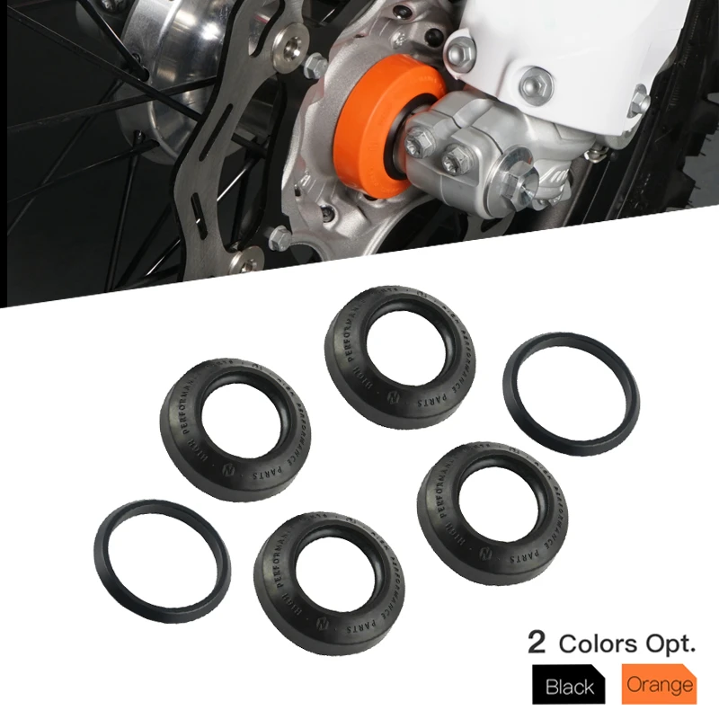 NICECNC Front Rear Wheel Spacer Bearing Protection Cap For Husqvarna TE/FE 125 501 2017 2022