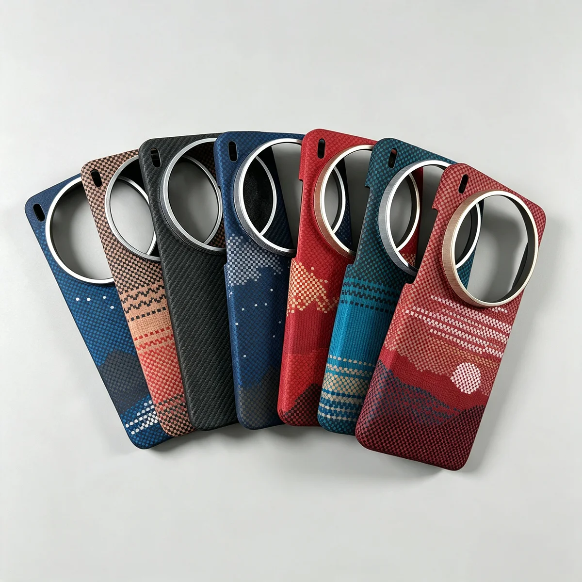 Premium Real Carbon Fiber Magnetic Phone Case – Sleek Aramid Fiber Cover with MagSafe Compatibility