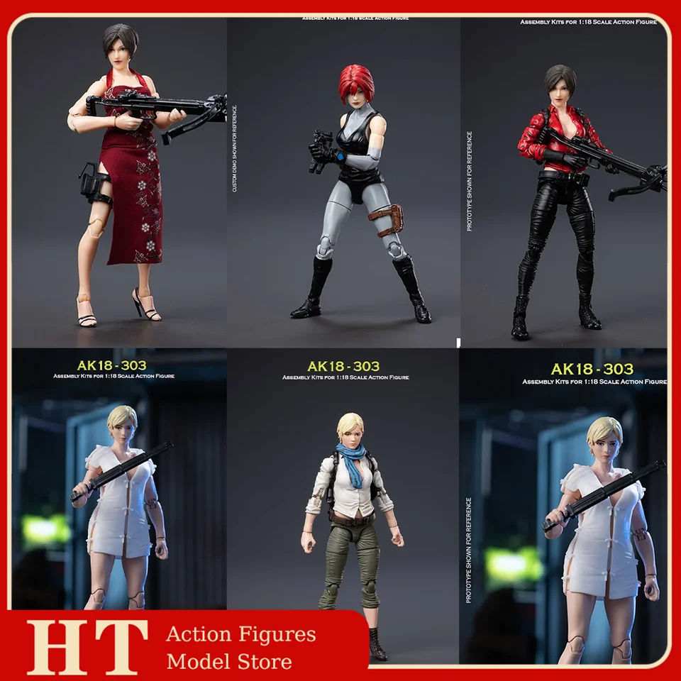 Presale Boris Ping 1/18 Scale AK18 Wave 2 & 3 Previews Avina Blank