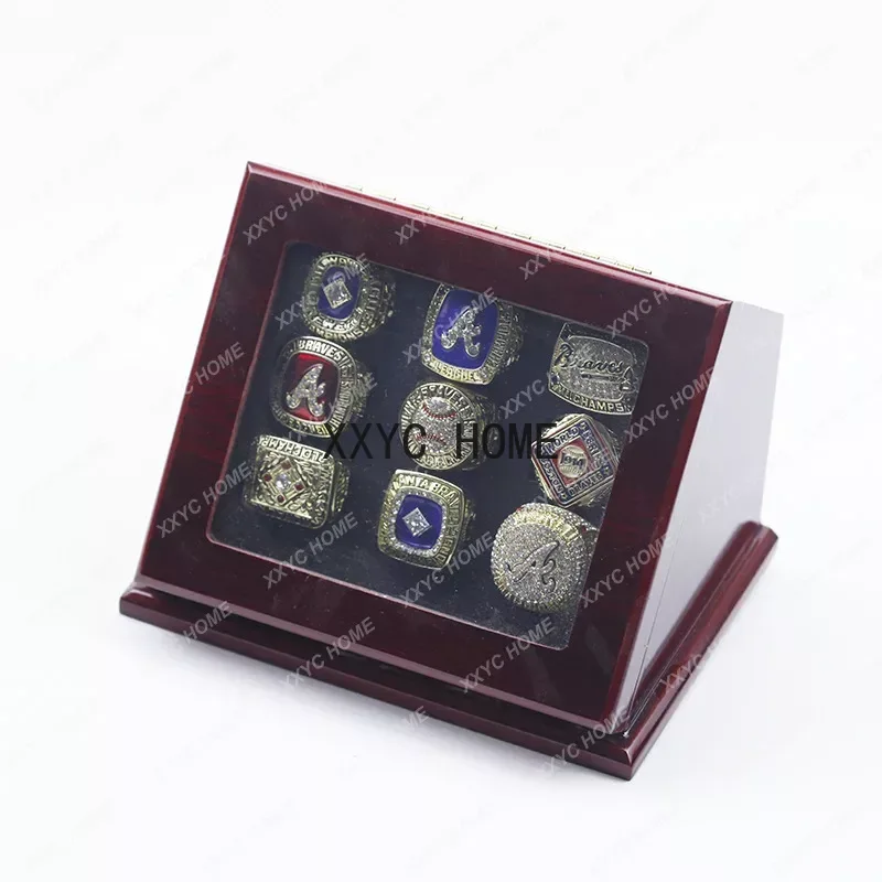2022 Atlanta Warriors Super Total Score Champion Ring Set Da 9 Pezzi