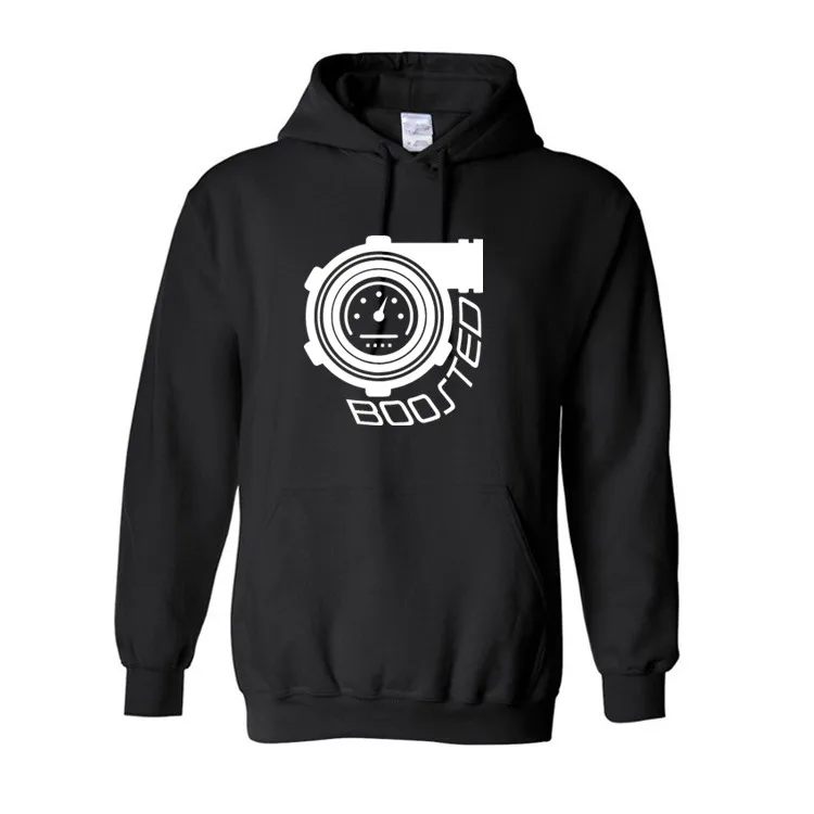

Winter Sweatshirt Hoodie Men boosted turbo with boost gauge Print Mens hoodies Hip Hop Mens Sweatshirts hoodie sweats