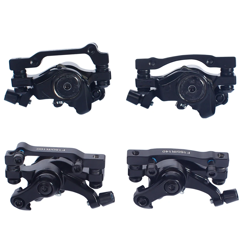 Aluminum Alloy Bicycle Brake Caliper, MTB Bike Mechanical Brakes, Road Bicycle Disc Brake, R160, F180