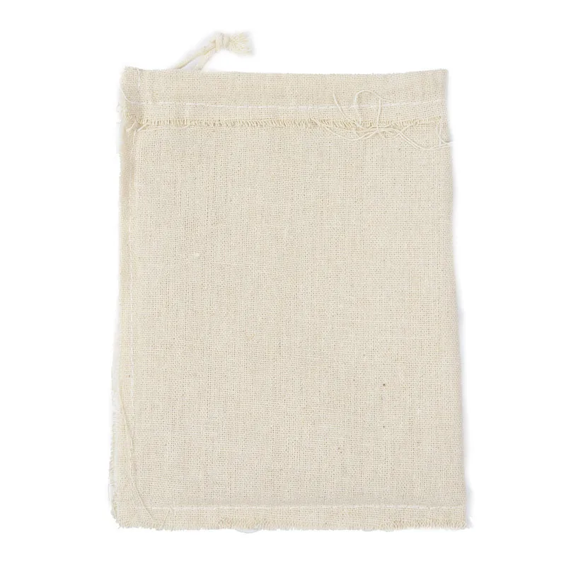 200 Pack Cotton Muslin Bags Sachet Bag Multipurpose Drawstring Bags