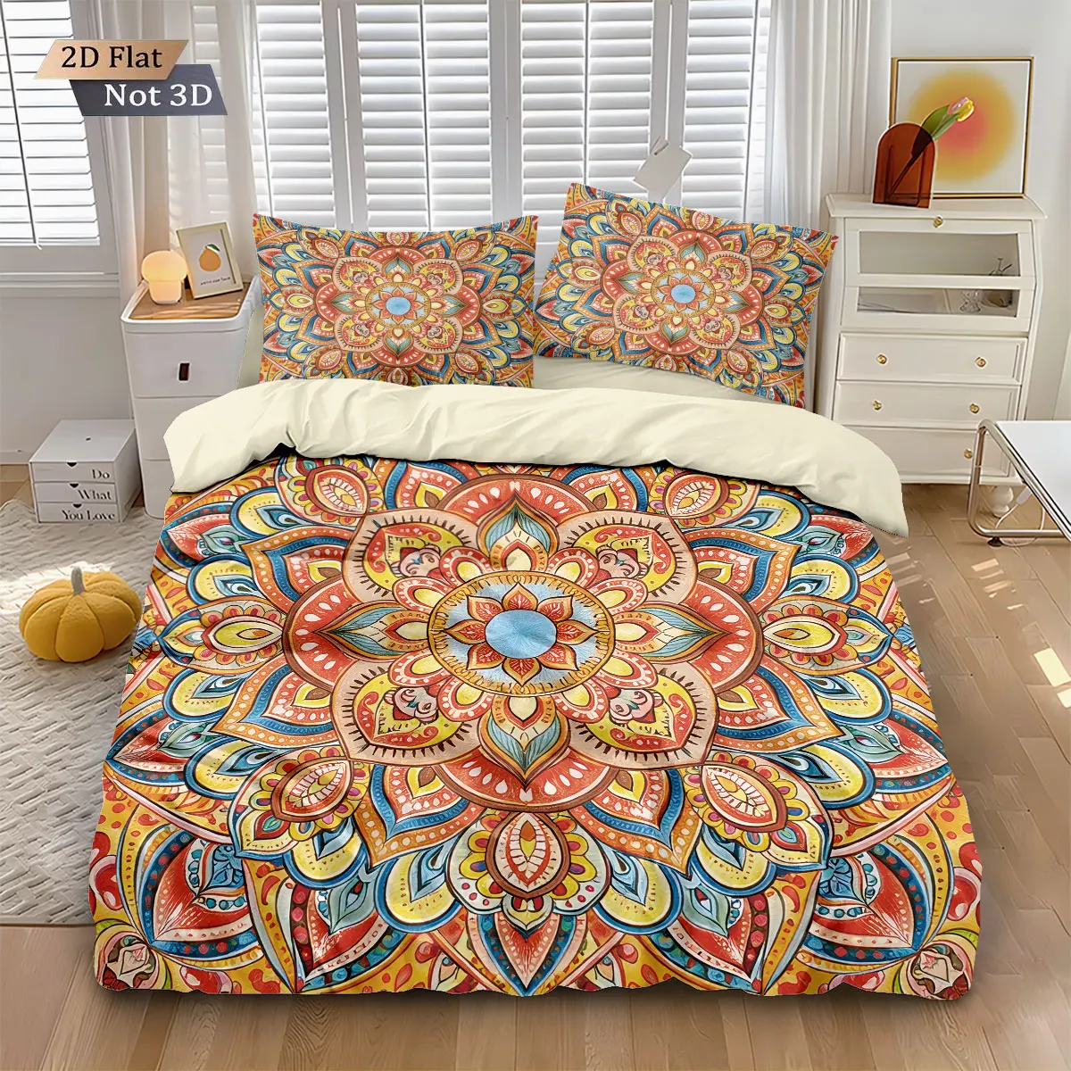 Bohemian Printed Duvet Set 1