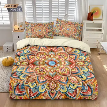 Bohemian Printed Duvet Set 1