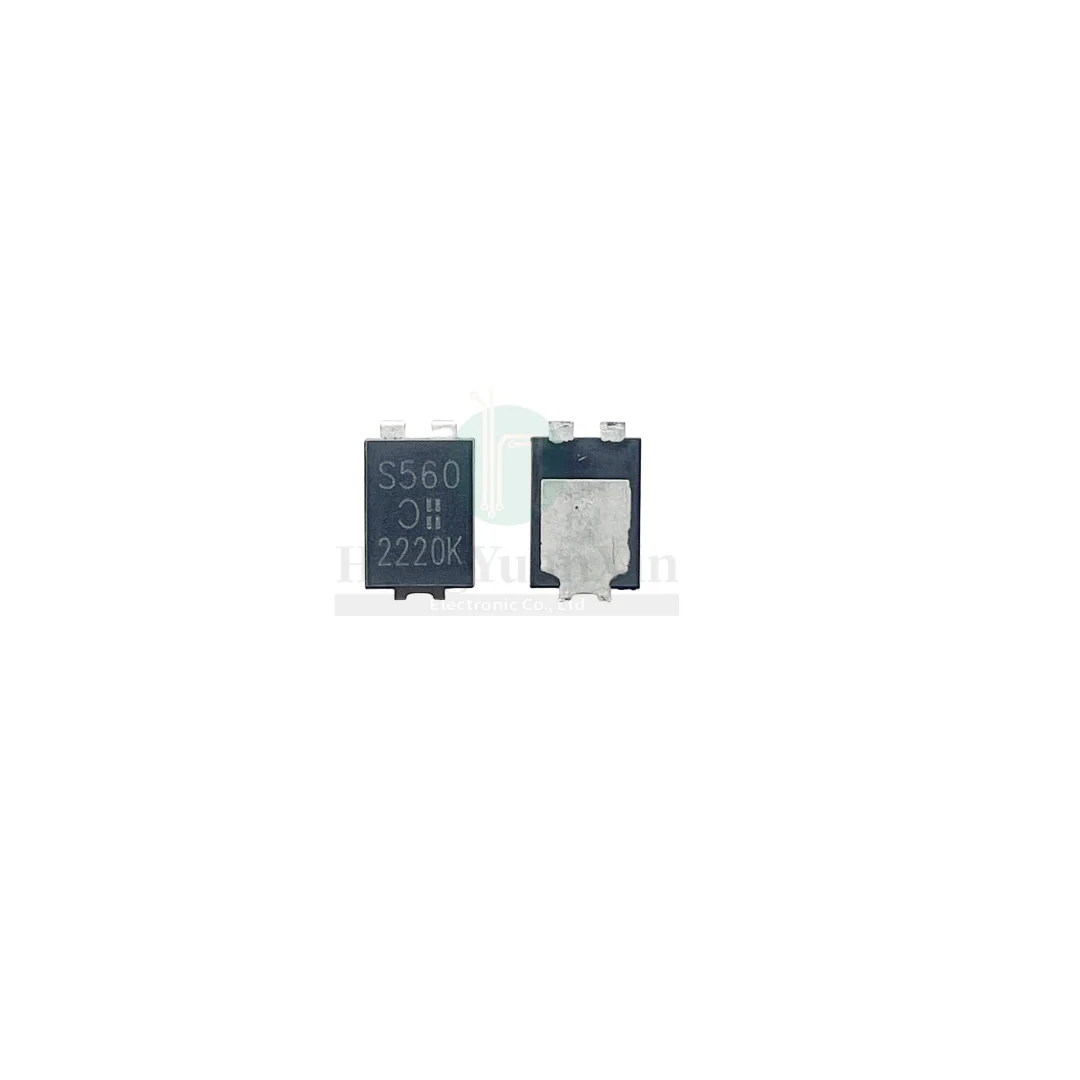 10PCS/ Schottky diode PDS560-13 silk screen S560 package POWERDI5 60V 5A original authentic