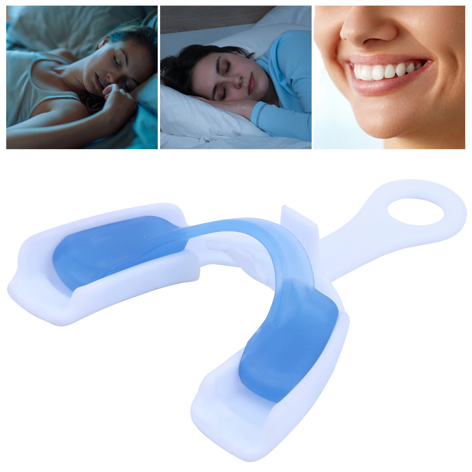 Protector Dental ultraligero y fino, herramienta de seguridad Flexible y transpirable, antimolienda, cómoda, para dormir