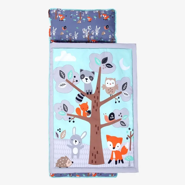 Toddler Nap Mat Unicorn Sleeping Bag with Reusable Pillow Blanket for Kids Slumber Bag for Elementary Preschool Kindergarten 1