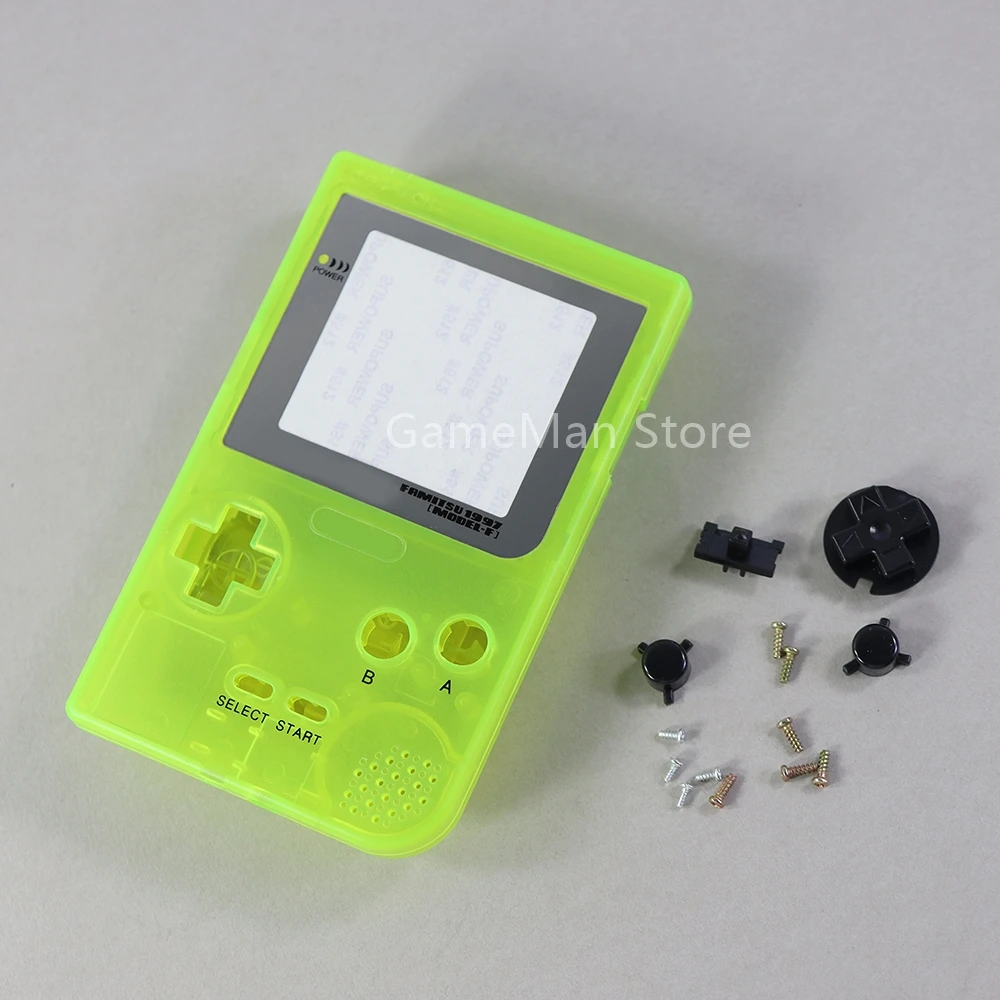 

3 комплекта, светящийся ночью чехол, пластиковый чехол для Gameboy Pocket