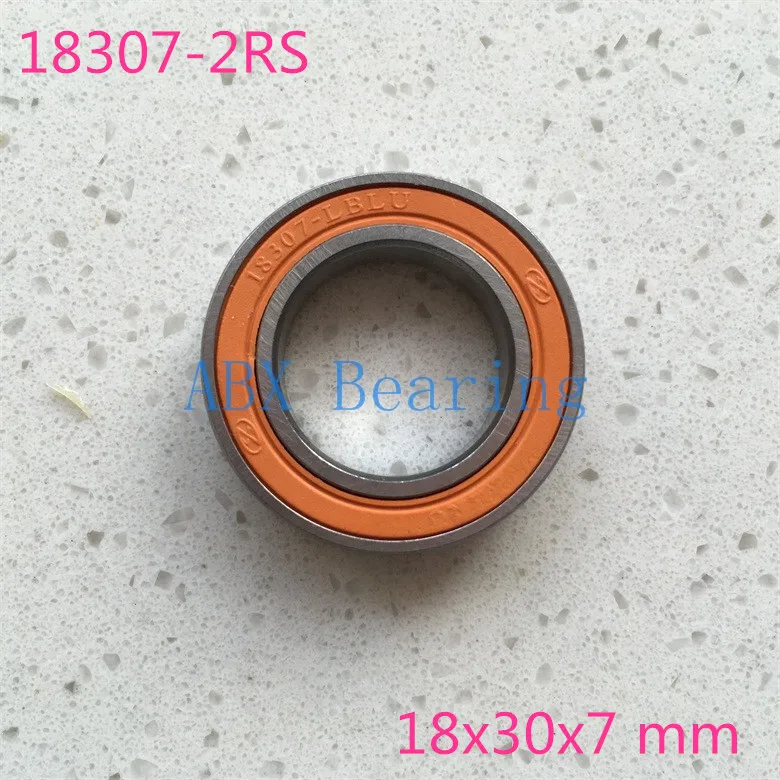 10pcs/lot Bearing 18307-LBLU 18307 2RS 6903-18 18307RS Thin Wall Bearing Shielding Ball Bicycle bearing 18x30x7mm