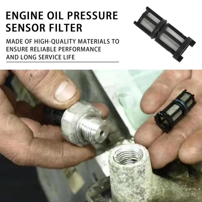 Sensor de presión de aceite para motores Buick Cadillac, filtro de pantalla, accesorios para automóviles, 926041, 917143, 12673134, 12585328