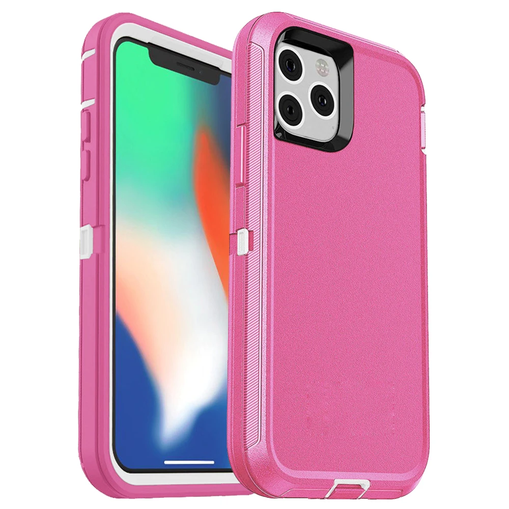 Triple Protection Shockproof & Heavy Duty Case with Belt Clip