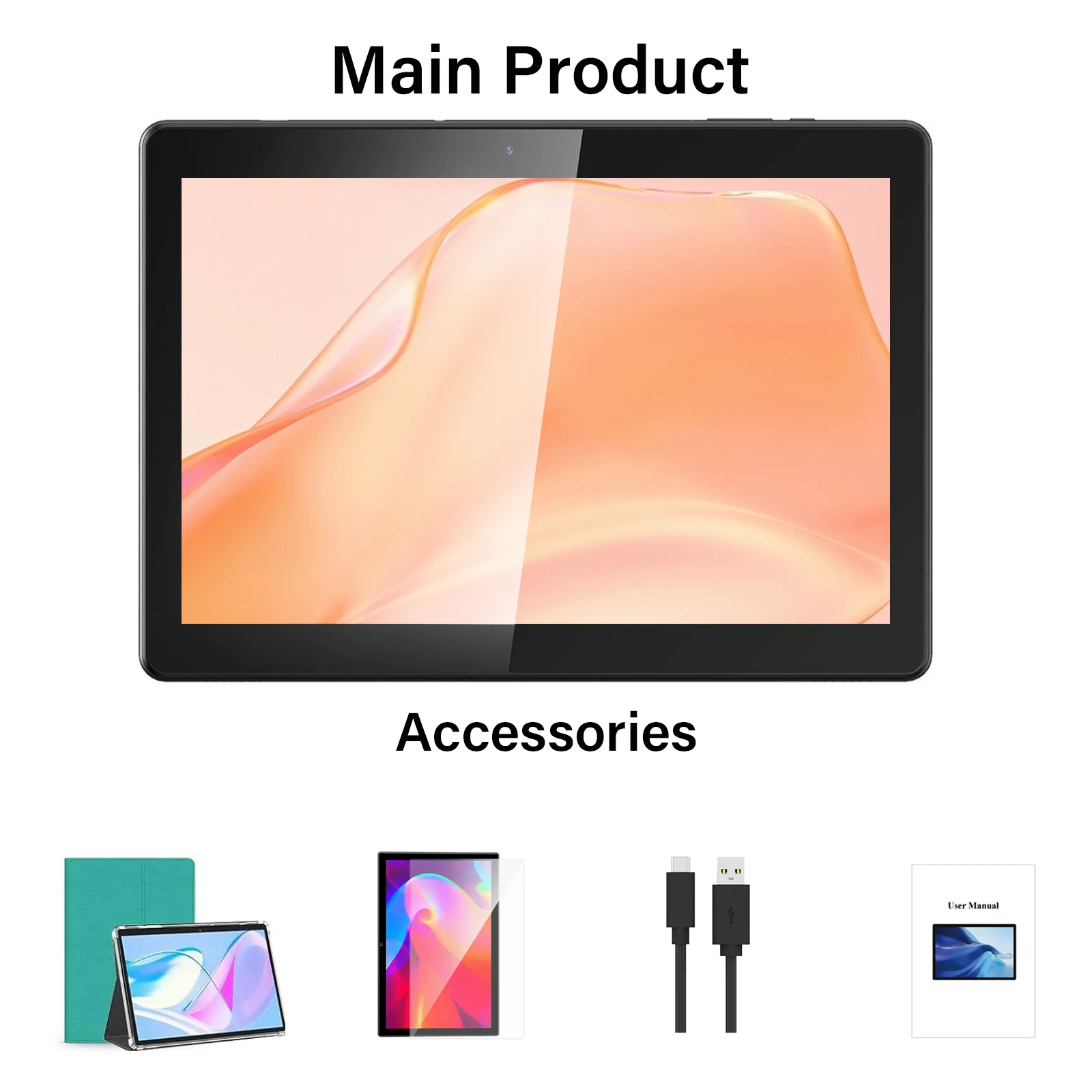 Relndoo Android 14搭載 タブレット 6Gb/128Gb 送料込 Relndoo Android 14搭載10インチタブレット 6Gb/128Gb Amazon.co
