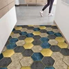Entry Door Mats PVC Leather Non-slip Rugs Large Area Balcony Carpets Home Bathroom Rug Kitchen Waterproof and Oil-proof Carpet 3