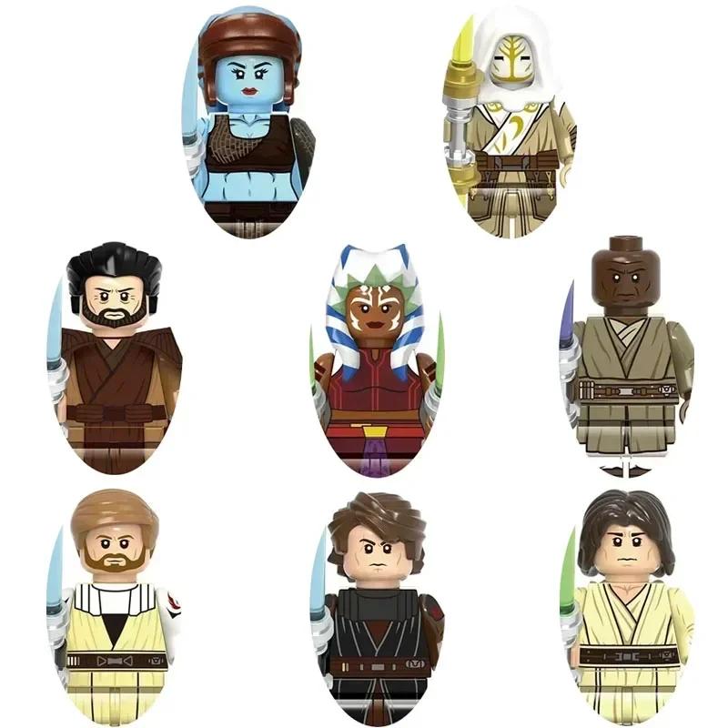 

HEROCROSS G0108 Star Wars Movie Building Block Mini Robot Figure Toy Bricks Assembling Doll Building Blocks Boy Birthday Present