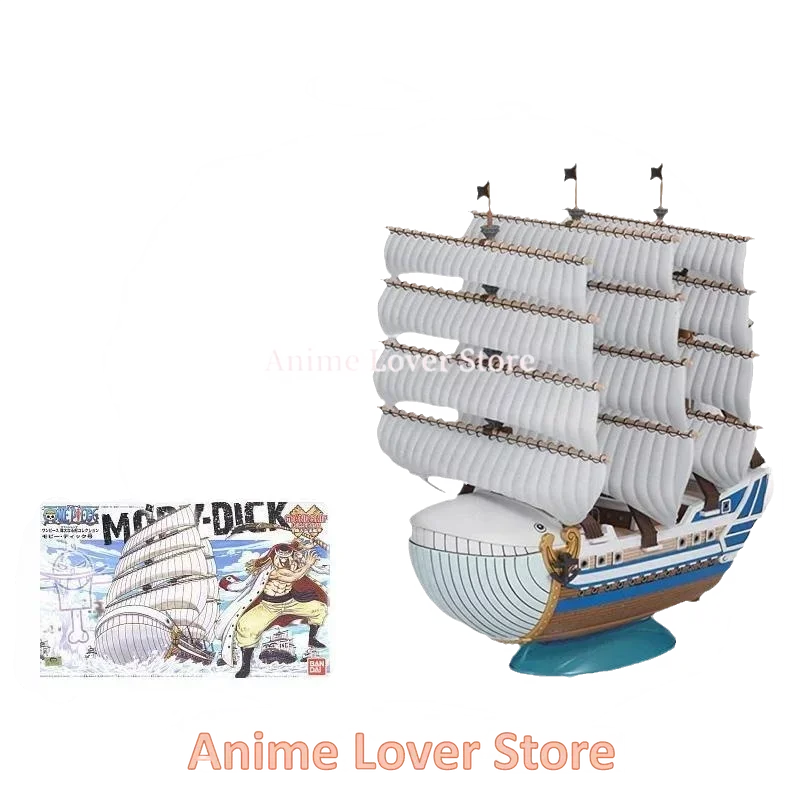 thumbnail image 1 of Figuras de acción originales de Bandai One Piece Grand Ship Red Force Moby Dick Nine Snake Dorag, modelo de ensamblaje de juguetes de buque de guerra, 1 of 5