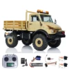 1/10 LESU TOUCAN DIY Metal UM406 4x4 RC Off-Road Vehicles RTR Car 2 Speed Transmission ESC Remoted Trucks Light Sound Boys Toys 1