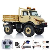 1/10 LESU TOUCAN DIY Metal UM406 4x4 RC Off-Road Vehicles RTR Car 2 Speed Transmission ESC Remoted Trucks Light Sound Boys Toys 1