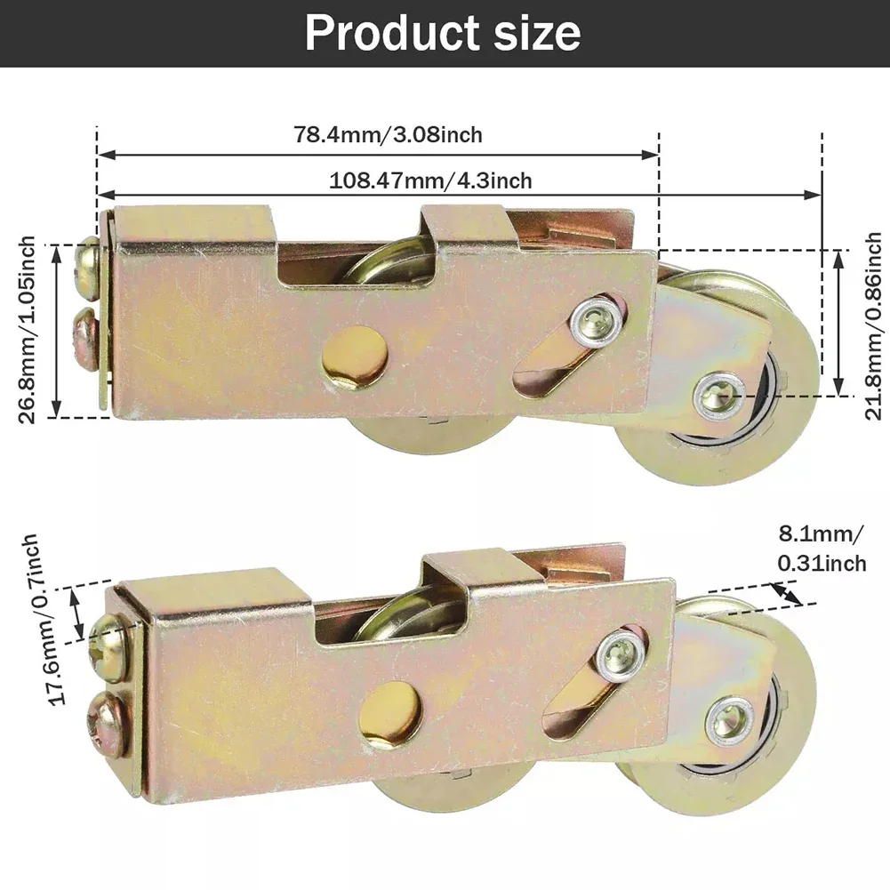Sliding Patio Door Rollers 2pcs